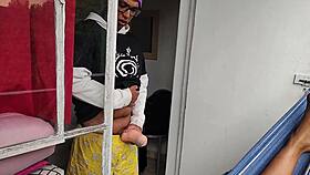 femdom bbw in garage sniffs panties then loses virginity to huge cock domination