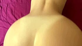 She prefers doggy style for intense roommate pounding sessions