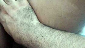 wife slides her wet pussy loving every inch on amateur cock close up
