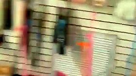 Big booty ebony teases wildly while shopping for new wig