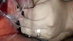 gf titjobs me hard then swallows my full load