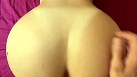 She prefers doggy style for intense roommate pounding sessions