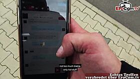 Chubby German MILF Natural Tits Brown Hair POV Fuck Date