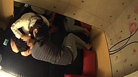 uhh japanese busty babe gets secret massage on her huge saggy tits and curvy ass... mmm