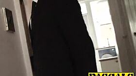 oh yeah, feel this sensual babe's mouth fill up on cock before i spank her hard dom style
