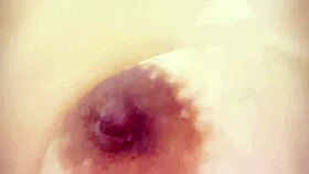 hey check this big tits babe fingering sensually close up