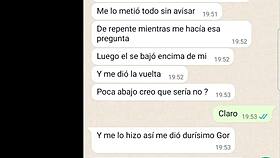 latina girlfriend details second dirty cheating fuck part 6