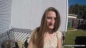 check this model's jeweled buttplug upskirt and dripping pussy