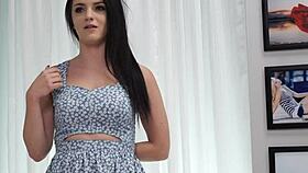 take it young beauty, rough doggystyle ends with massive facial on kacey quinn