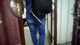 Delivery Guy Fuck Ends In Cum Swallow!