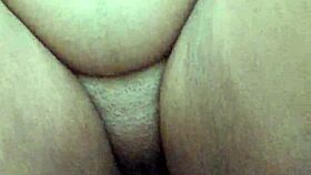 wife slides her wet pussy loving every inch on amateur cock close up
