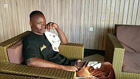 Ebony goddess meets Naija pornstar for exclusive bar sex and orgasms