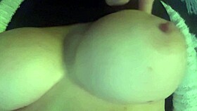 horny artemisia love bounces juicy natural tits