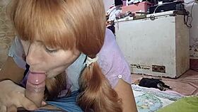 Innocent teen tricked into deepthroating and riding cock uff!