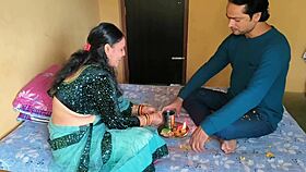 excited chatting indian festival celebration with family and friends