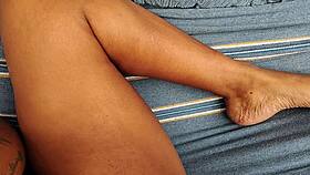 femdom bbw in garage sniffs panties then loses virginity to huge cock domination