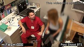 pothead patient screams from hitachi orgasms