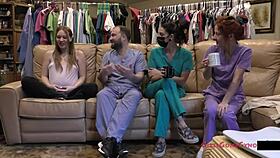 Doctor Fucks Pregnant Nurse Nova Maverick In Hospital Fetish Scene