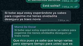 i messaged my buddy's boss oscar again and fucked her hard