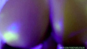 obsessed with his throbbing monster cock now