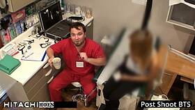 pothead patient screams from hitachi orgasms