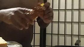 wanna see me cook with big black cock in kitchen using bananas on my tits?