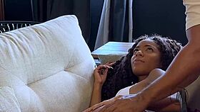 waking up so horny for this delicate ebony beauty's wet pussy lick