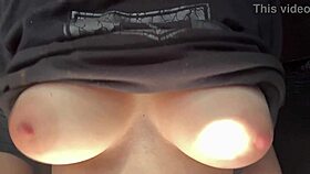 Italian Milf Artemisia Love Bounces Huge Natural Tits Close Up