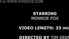 Monroe Fox Endures Hardcore Anal on New Year's Eve