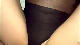 she moans as they pound her huge ebony ass hard