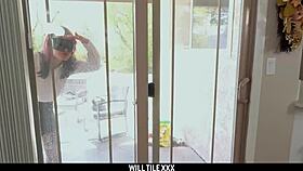 Pierced Goth Maya Romero Deepthroats Bbc Before Rough Interracial Pounding.