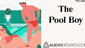 Pool Boy's Erotic Moans Drive Women Wild in Sexy ASMR Session!