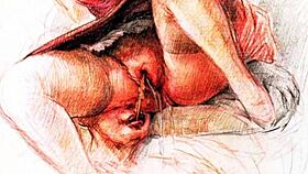 vintage erotic art from antique collections