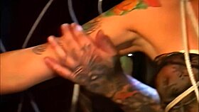 My hands tied tight while curvy babe rides rough cowgystyle screaming orgasms
