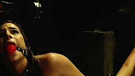 on this wild vacation two bound sluts squirt from bdsm machine