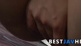 DIRTY JAPANESE MIKU AIRI KNEELS FOR GREASY FOREARM DEEPTHROAT BLOWJOB!