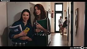 Josephine Jackson's massive futa cock creampies submissive schoolgirl deeply