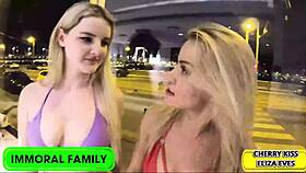 oh god cherry kiss an' her curvy pals gettin pounded in juicy group fuck