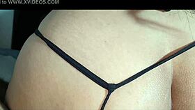 Latina teen slut rides cock anally to squirting creampie orgasm bliss