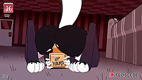 Loona's hidden furry urges erupt in solo play