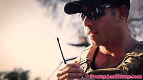 glamour babe rides border officer cock cowgirl at work scandal 🔥🍆