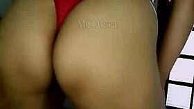 watching mc akira's hot compilation of teasing lingerie striptease dances and big natural tit flashes
