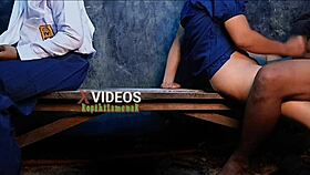 Indonesian Teen Joins Brother's Homemade Group Fuck After School