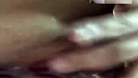 thai babe fingers her tight pussy craving thick indian cock