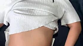 gorgeous thai teen takes huge white cock creampie