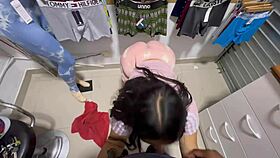 Street encounter with peruvian market vendor leads to intense central lima hookup
