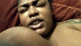 i cum so hard deep in my pregnant ebony bbw girlfriend's pussy