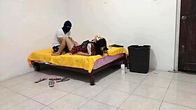 dirty mature enjoys homemade missionary blowjob