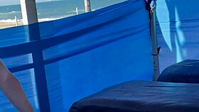 brazilian teen fucked hard in public fortaleza beach spot