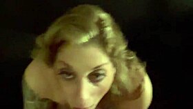 Horny Milf Deepthroats Hubby's Monster Cock Cum Explosion
